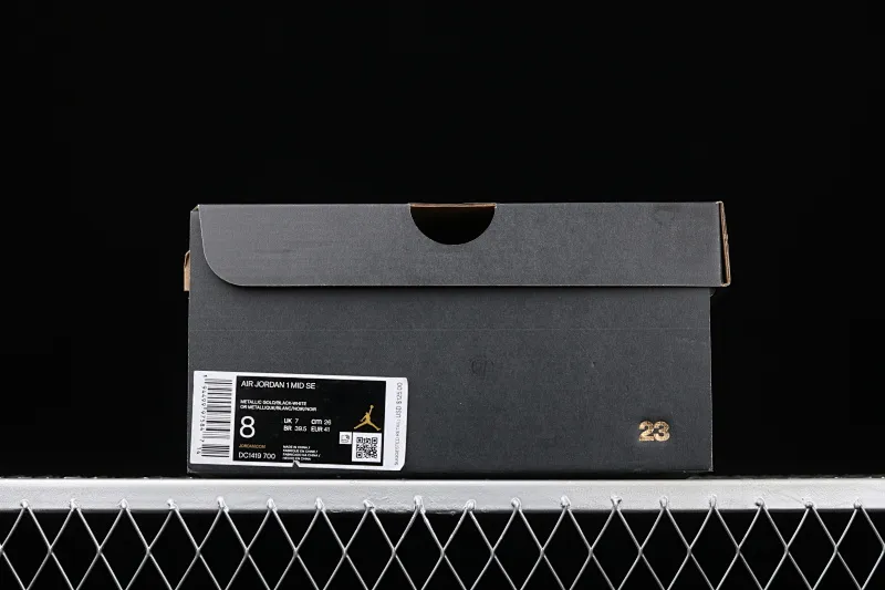 All categories Air Jordan Jordan series basketball shoes Air Jordan 1 Mid G version pure original Air Jordan 1 Mid AJ1 Joe 1 liquid gold DC1419-700